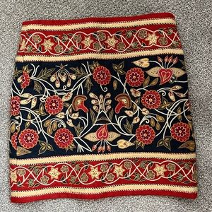 Tory Burch textured skirt